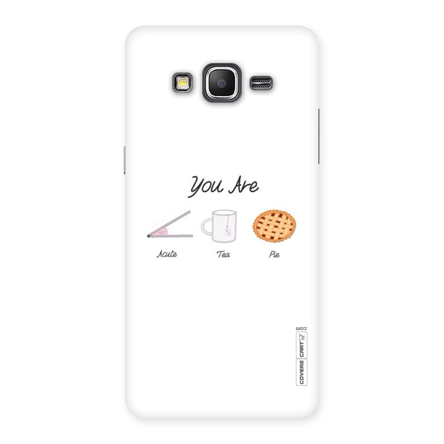 Acute Tea Pie Back Case for Galaxy Grand Prime