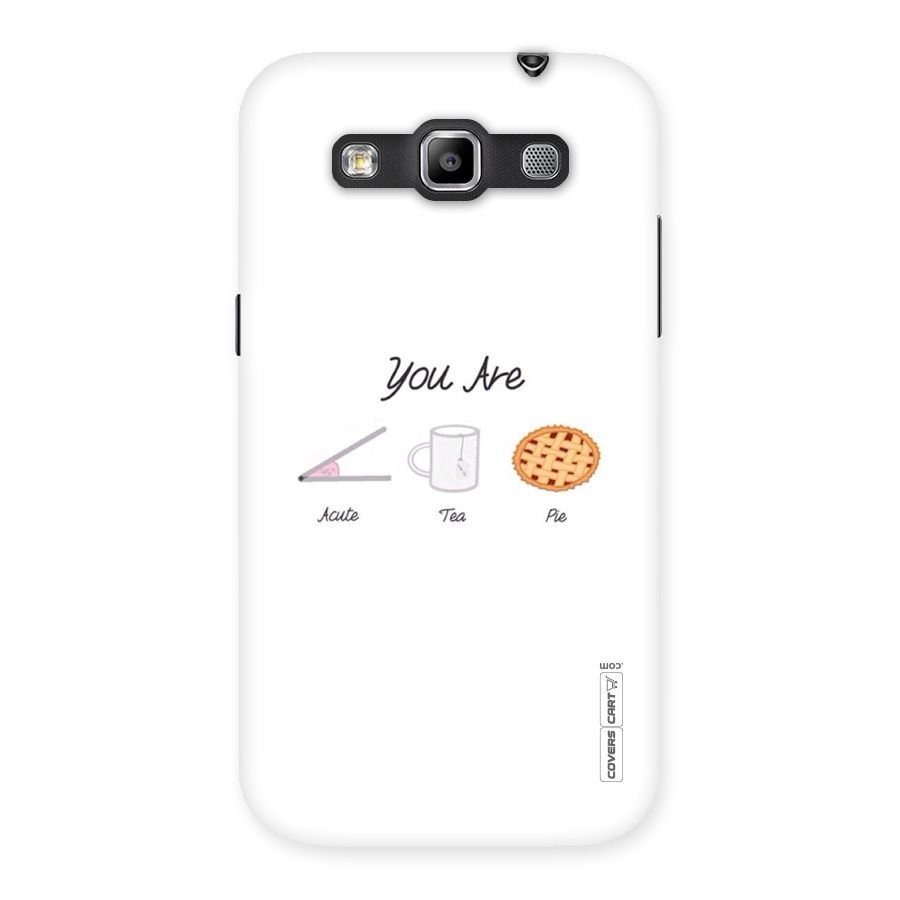 Acute Tea Pie Back Case for Galaxy Grand Quattro
