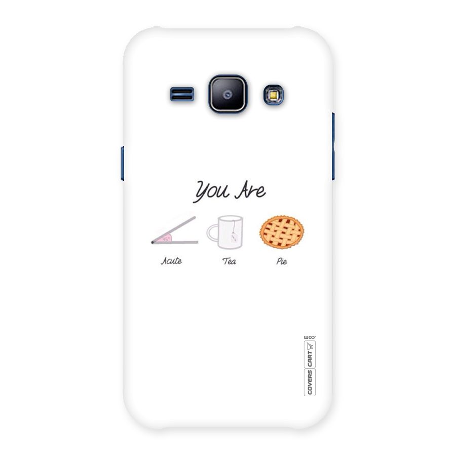 Acute Tea Pie Back Case for Galaxy J1