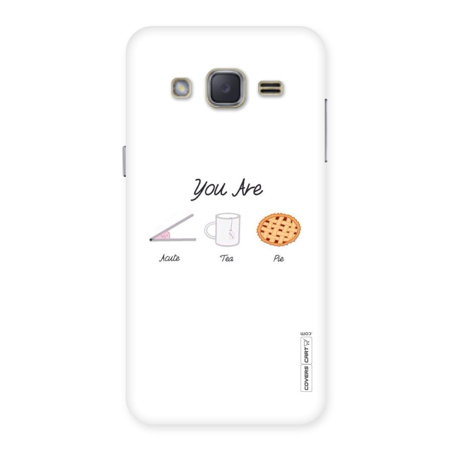 Acute Tea Pie Back Case for Galaxy J2