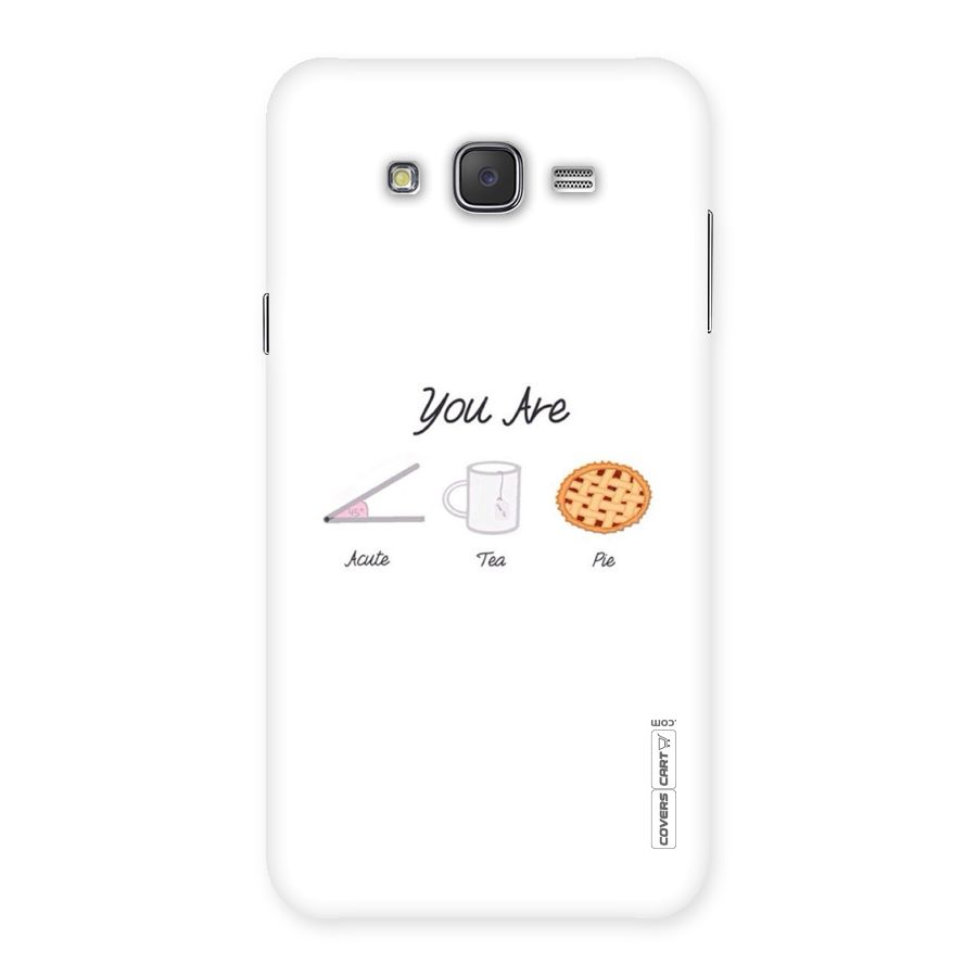 Acute Tea Pie Back Case for Galaxy J7