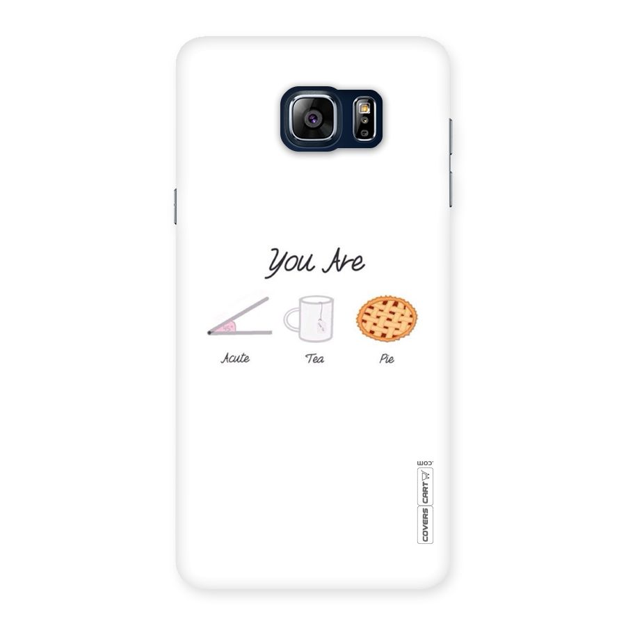 Acute Tea Pie Back Case for Galaxy Note 5