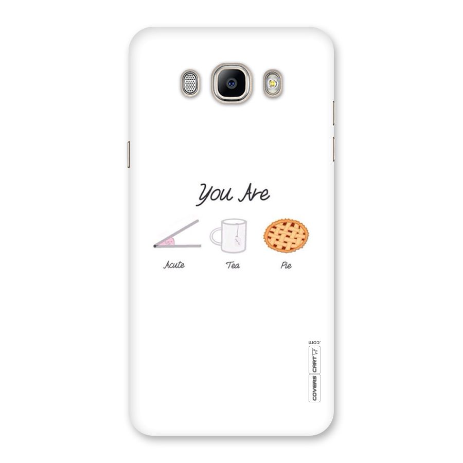 Acute Tea Pie Back Case for Galaxy On8
