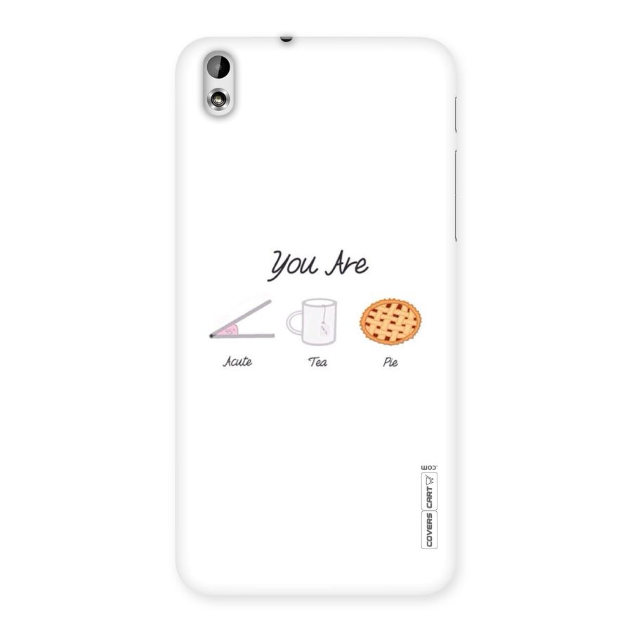 Acute Tea Pie Back Case for HTC Desire 816g