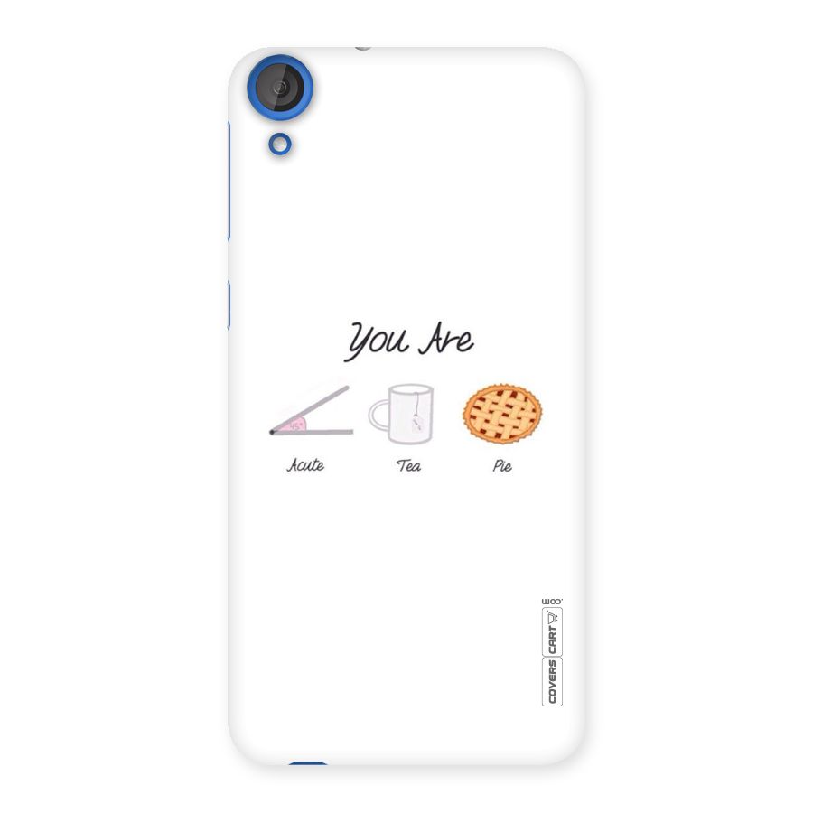 Acute Tea Pie Back Case for HTC Desire 820