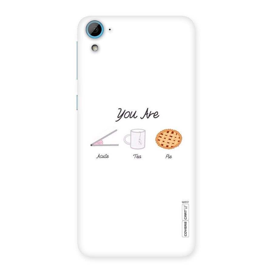 Acute Tea Pie Back Case for HTC Desire 826