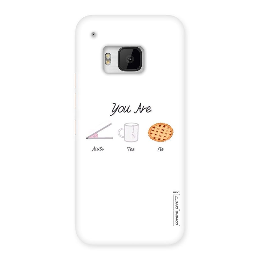 Acute Tea Pie Back Case for HTC One M9