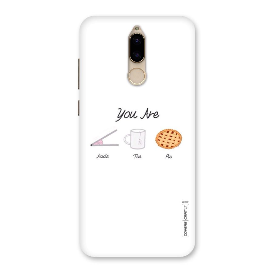 Acute Tea Pie Back Case for Honor 9i