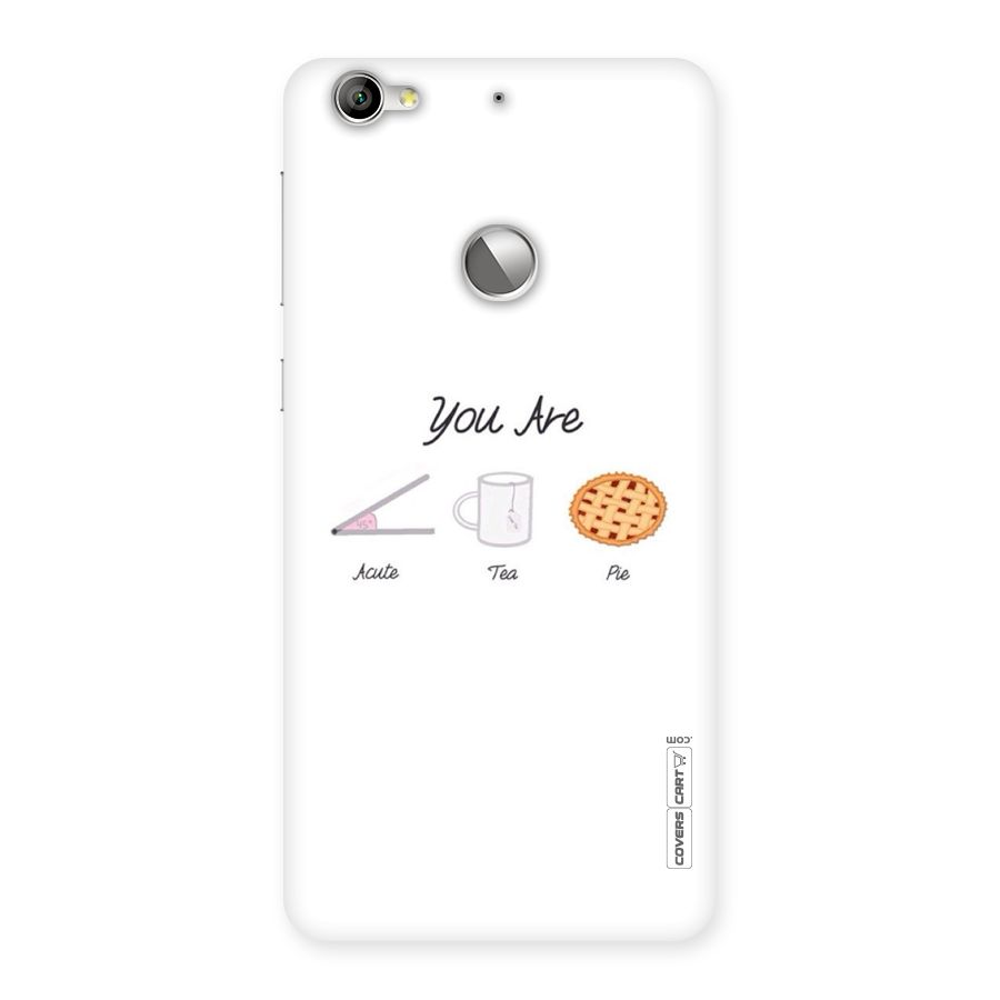 Acute Tea Pie Back Case for LeTV Le 1s