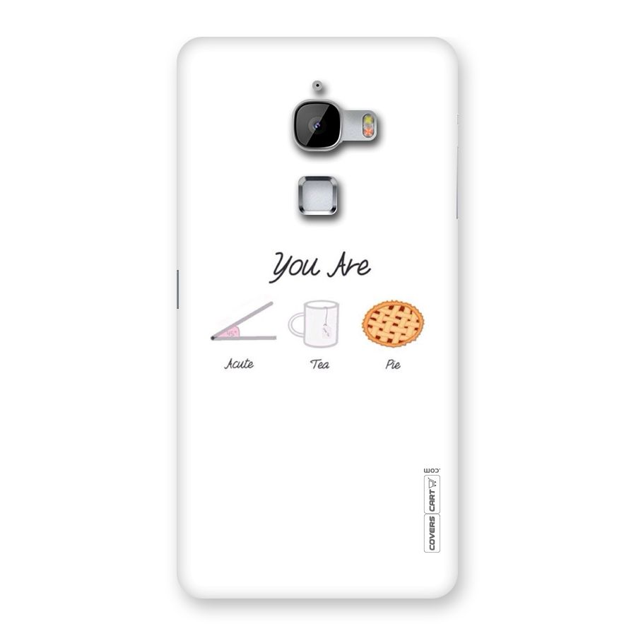 Acute Tea Pie Back Case for LeTv Le Max