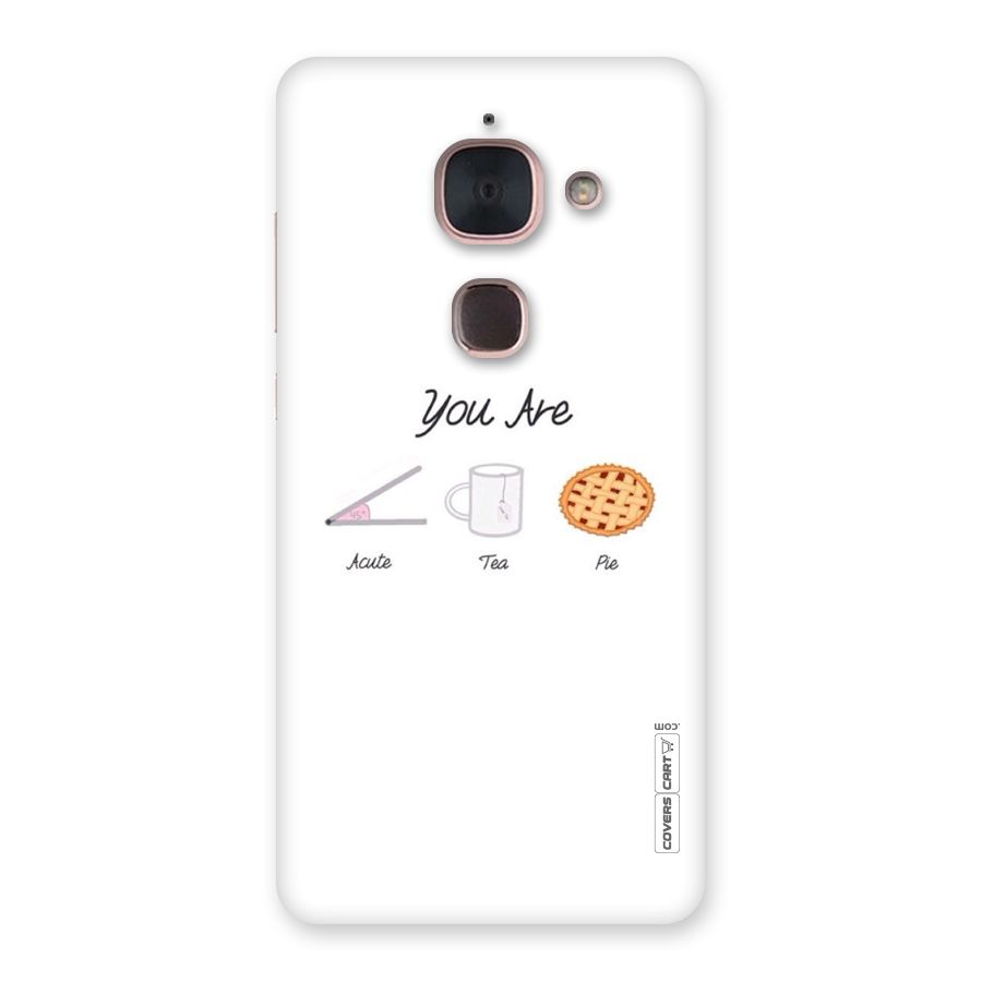 Acute Tea Pie Back Case for Le Max 2