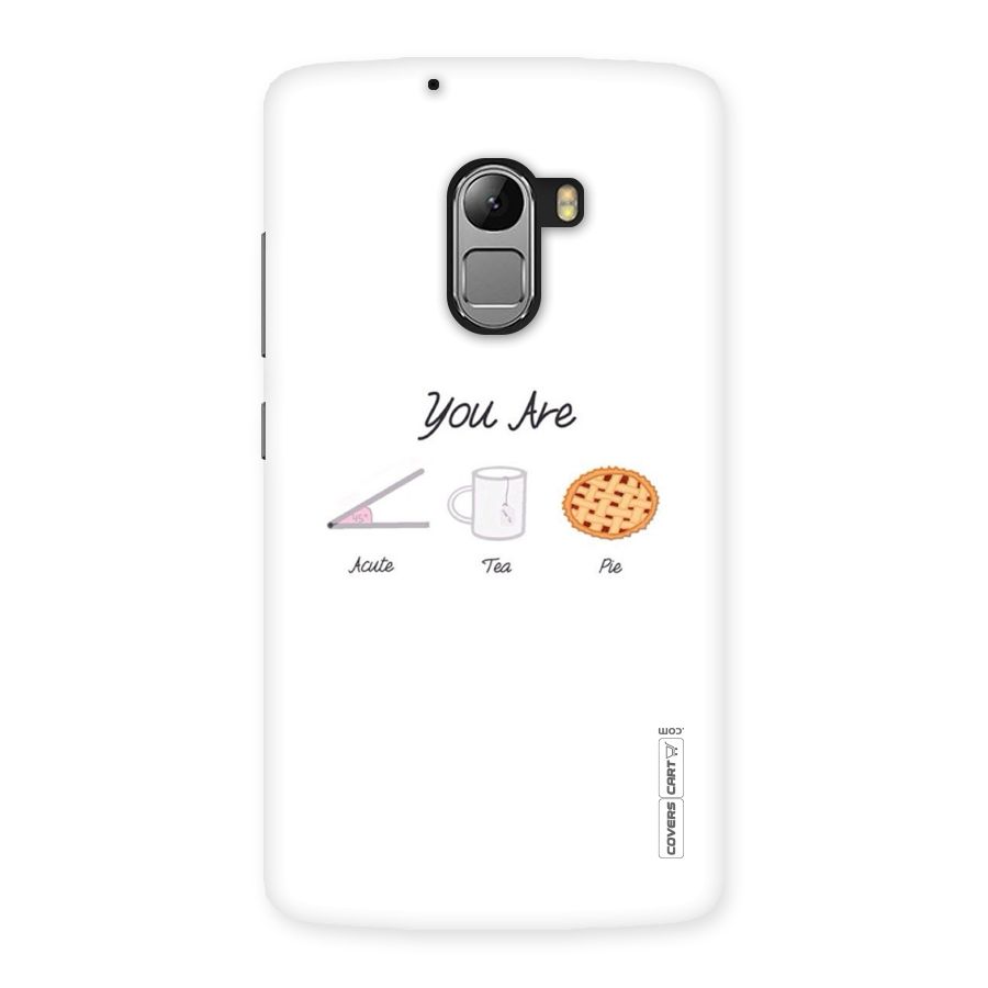Acute Tea Pie Back Case for Lenovo K4 Note