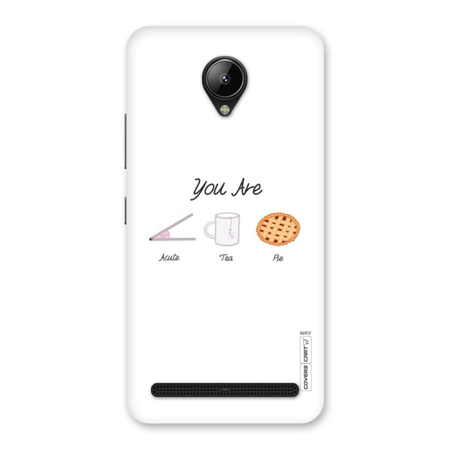 Acute Tea Pie Back Case for Lenovo C2