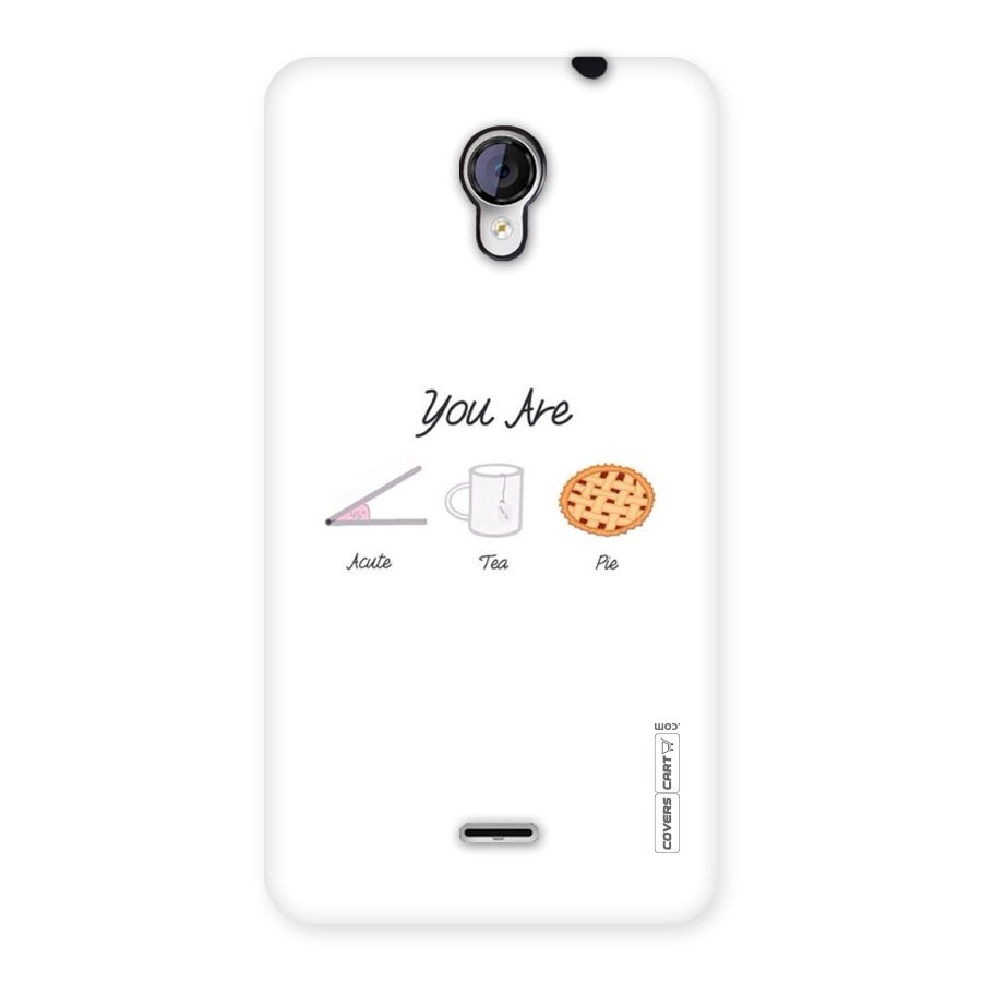 Acute Tea Pie Back Case for Micromax Unite 2 A106