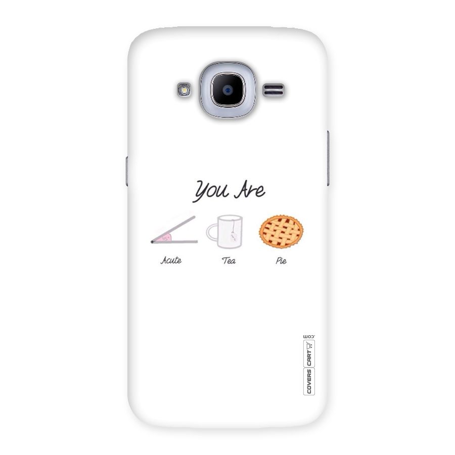 Acute Tea Pie Back Case for Samsung Galaxy J2 2016