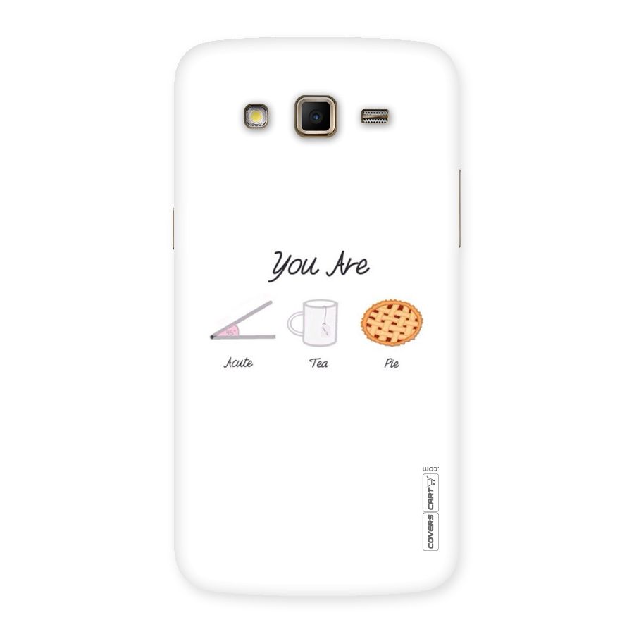 Acute Tea Pie Back Case for Samsung Galaxy Grand 2