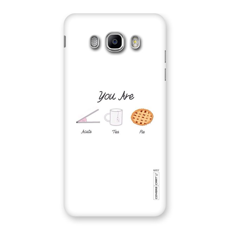 Acute Tea Pie Back Case for Samsung Galaxy J5 2016