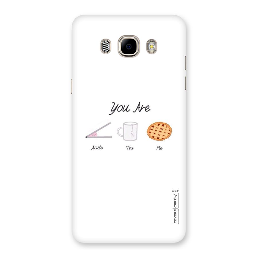 Acute Tea Pie Back Case for Samsung Galaxy J7 2016