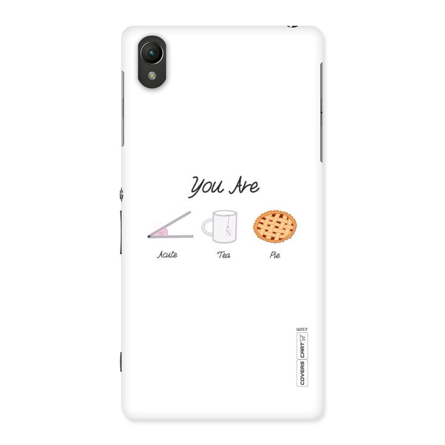 Acute Tea Pie Back Case for Sony Xperia Z2
