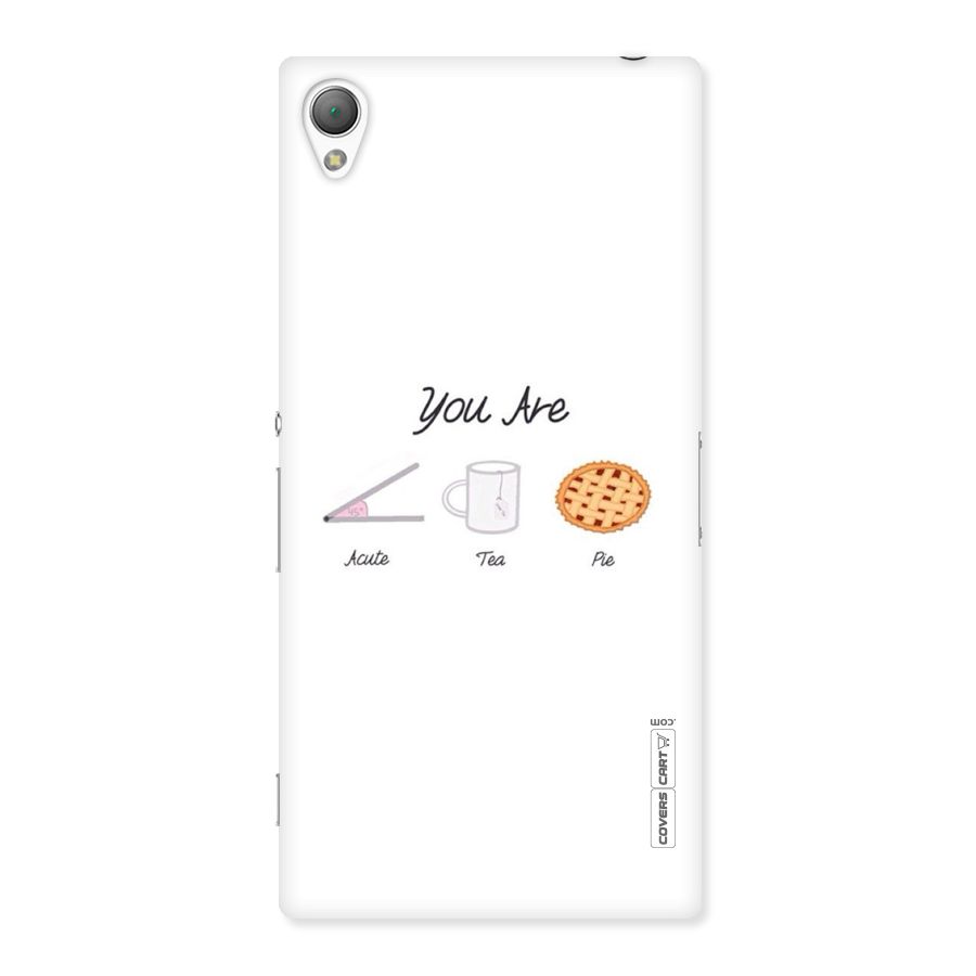 Acute Tea Pie Back Case for Sony Xperia Z3