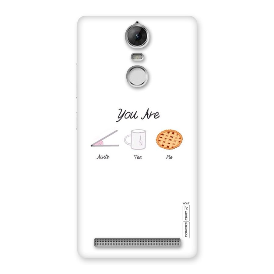 Acute Tea Pie Back Case for Vibe K5 Note
