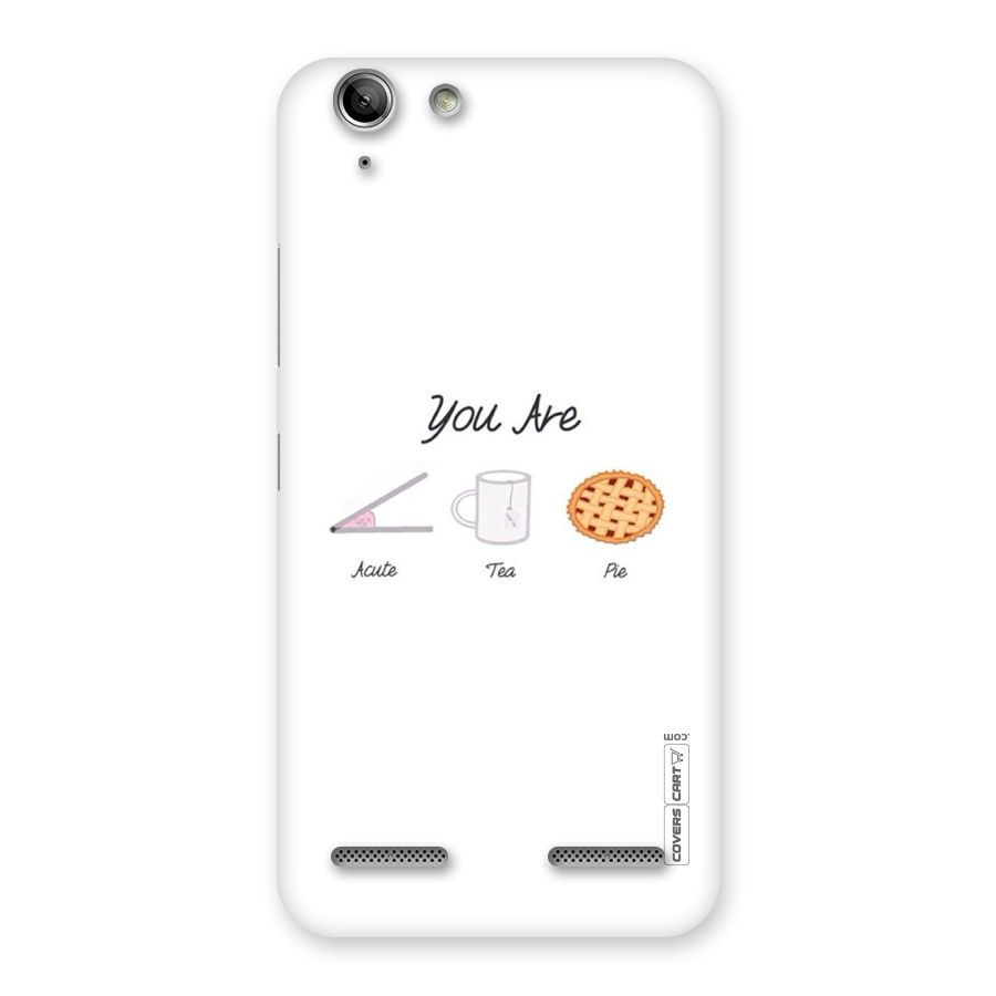 Acute Tea Pie Back Case for Vibe K5 Plus