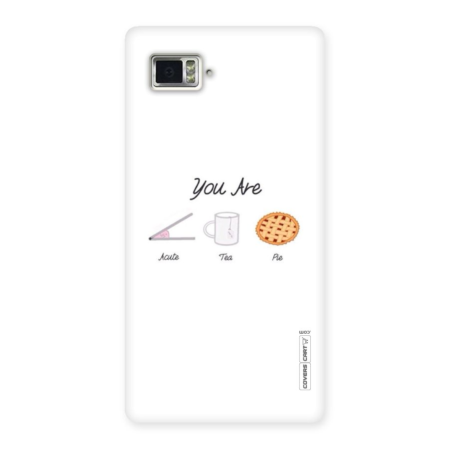 Acute Tea Pie Back Case for Vibe Z2 Pro K920