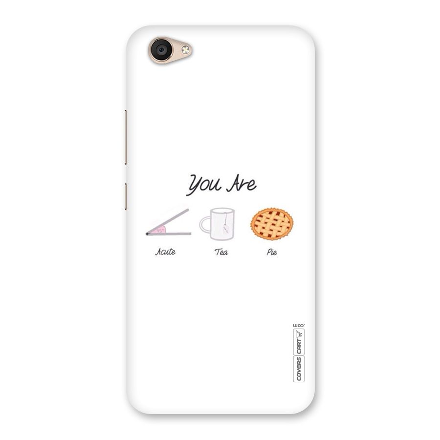 Acute Tea Pie Back Case for Vivo V5 Plus