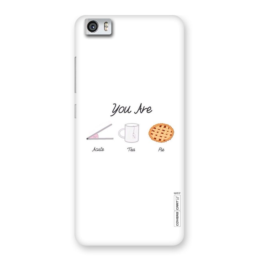 Acute Tea Pie Back Case for Xiaomi Redmi Mi5