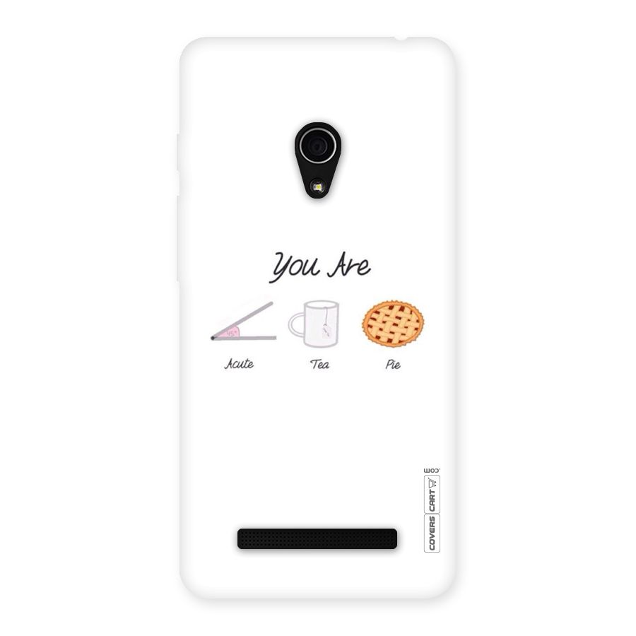 Acute Tea Pie Back Case for Zenfone 5