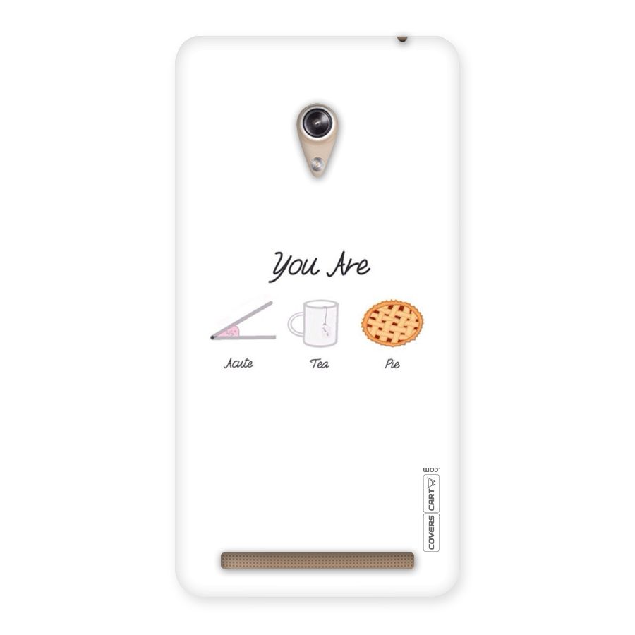 Acute Tea Pie Back Case for Zenfone 6