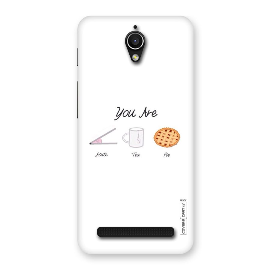 Acute Tea Pie Back Case for Zenfone Go