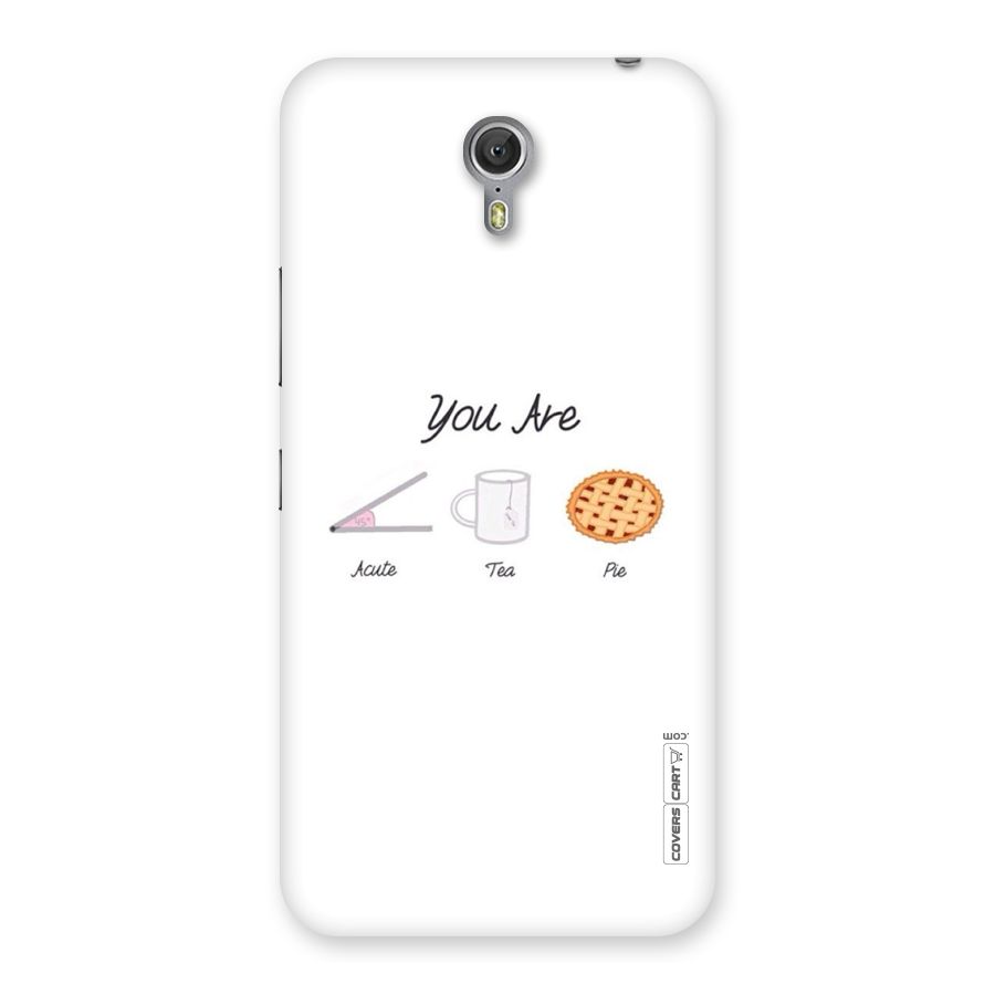 Acute Tea Pie Back Case for Zuk Z1