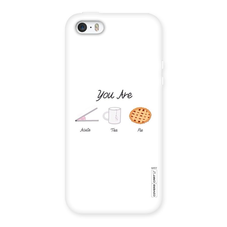 Acute Tea Pie Back Case for iPhone 5 5S