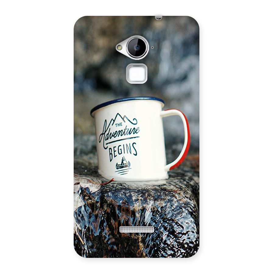 Adventure Begins Back Case for Coolpad Note 3