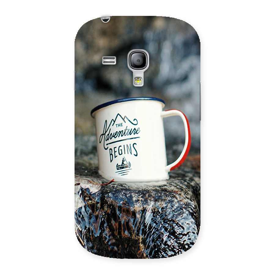 Adventure Begins Back Case for Galaxy S3 Mini