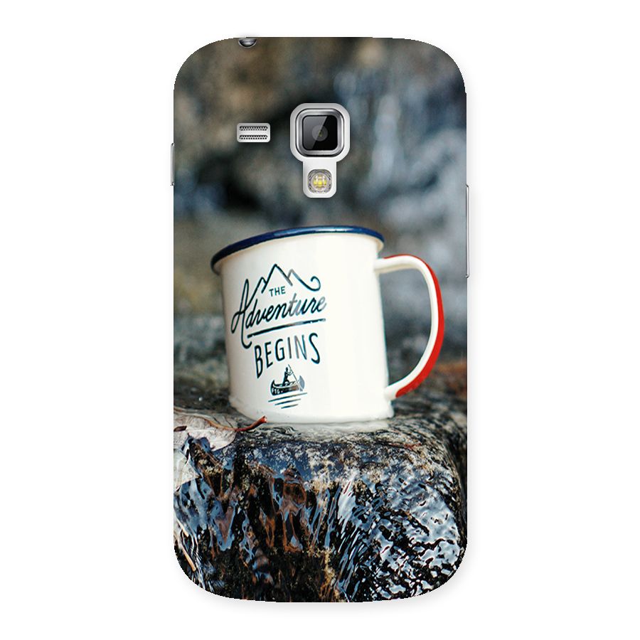 Adventure Begins Back Case for Galaxy S Duos