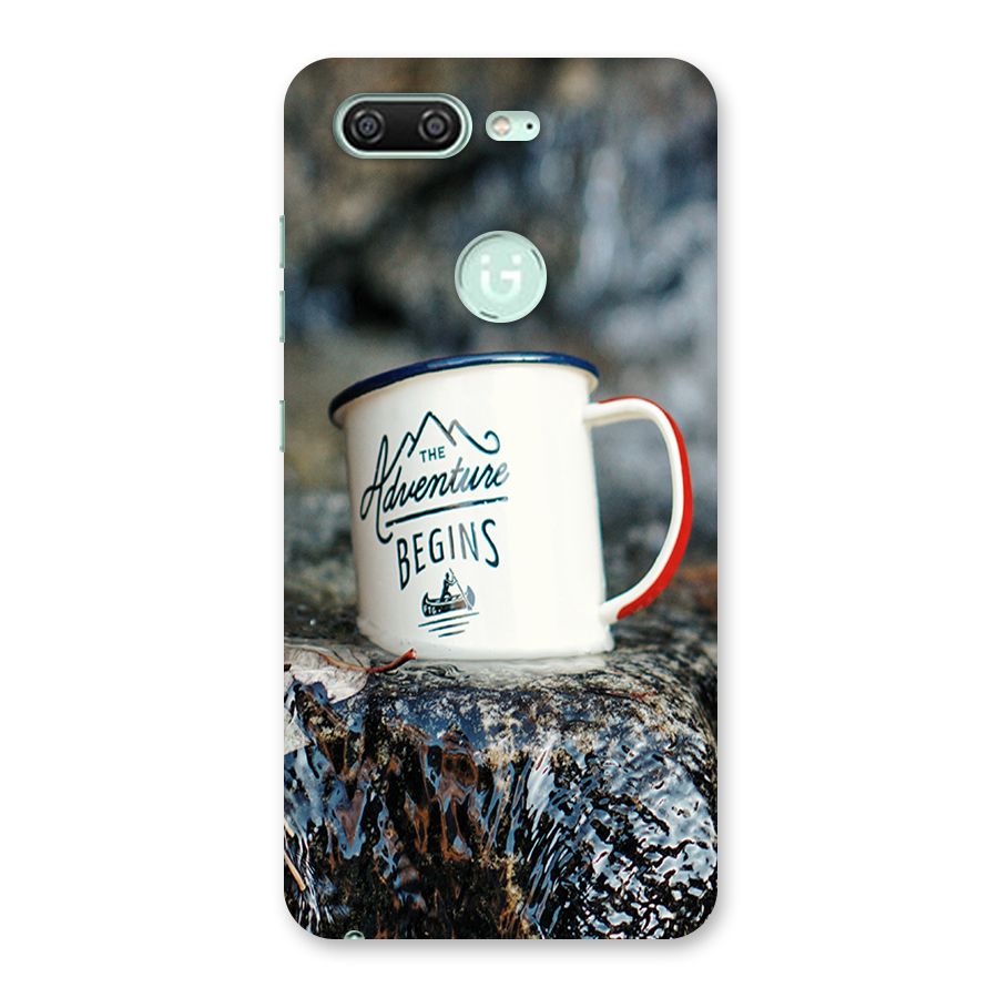 Adventure Begins Back Case for Gionee S10