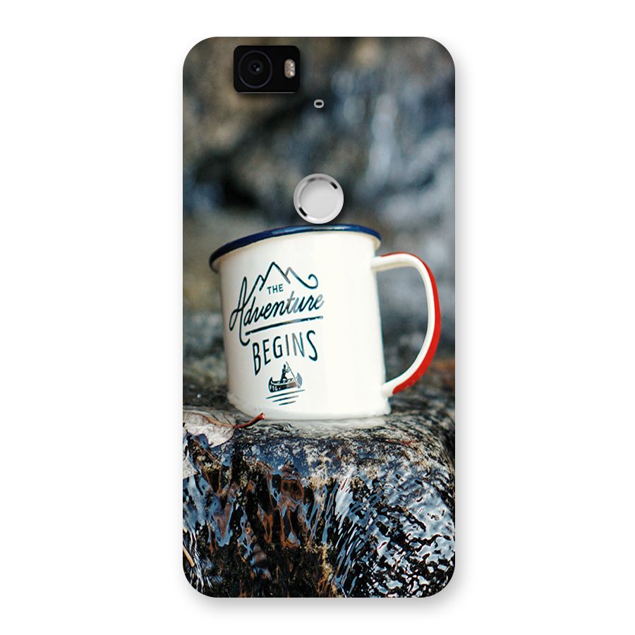 Adventure Begins Back Case for Google Nexus-6P