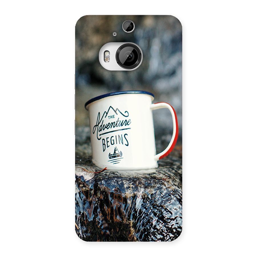 Adventure Begins Back Case for HTC One M9 Plus