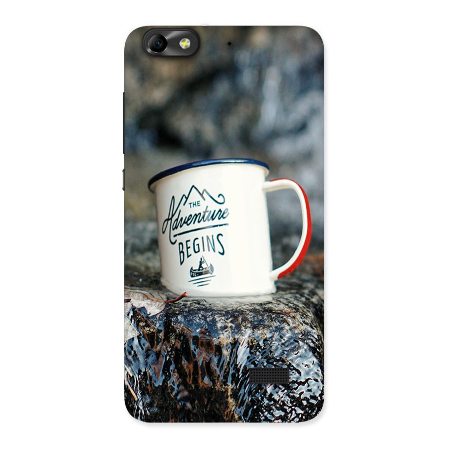 Adventure Begins Back Case for Honor 4C