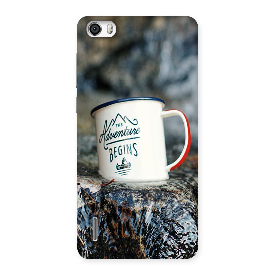 Adventure Begins Back Case for Honor 6