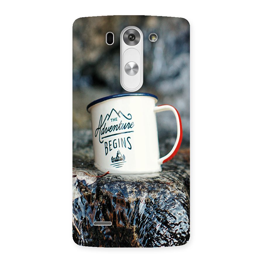 Adventure Begins Back Case for LG G3 Mini