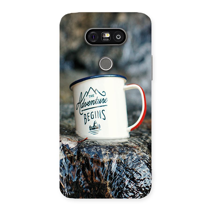 Adventure Begins Back Case for LG G5
