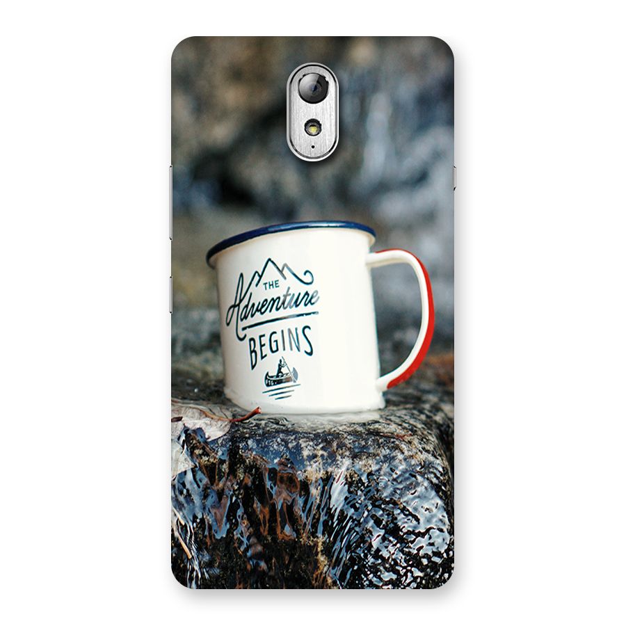 Adventure Begins Back Case for Lenovo Vibe P1M