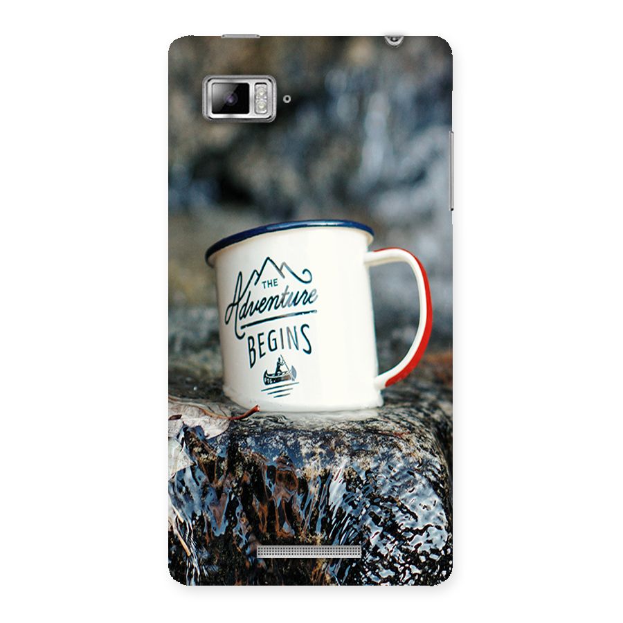Adventure Begins Back Case for Lenovo Vibe Z K910
