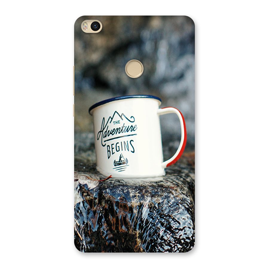 Adventure Begins Back Case for Mi Max 2