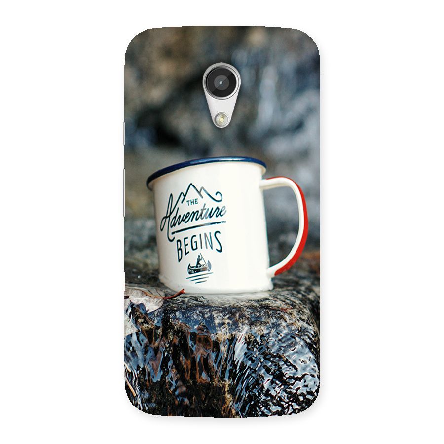 Adventure Begins Back Case for Moto G 2nd Gen