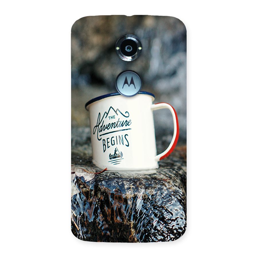 Adventure Begins Back Case for Moto X 2nd Gen