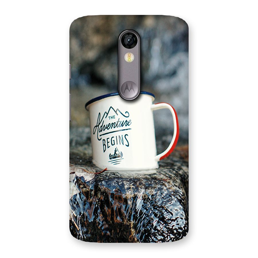 Adventure Begins Back Case for Moto X Force